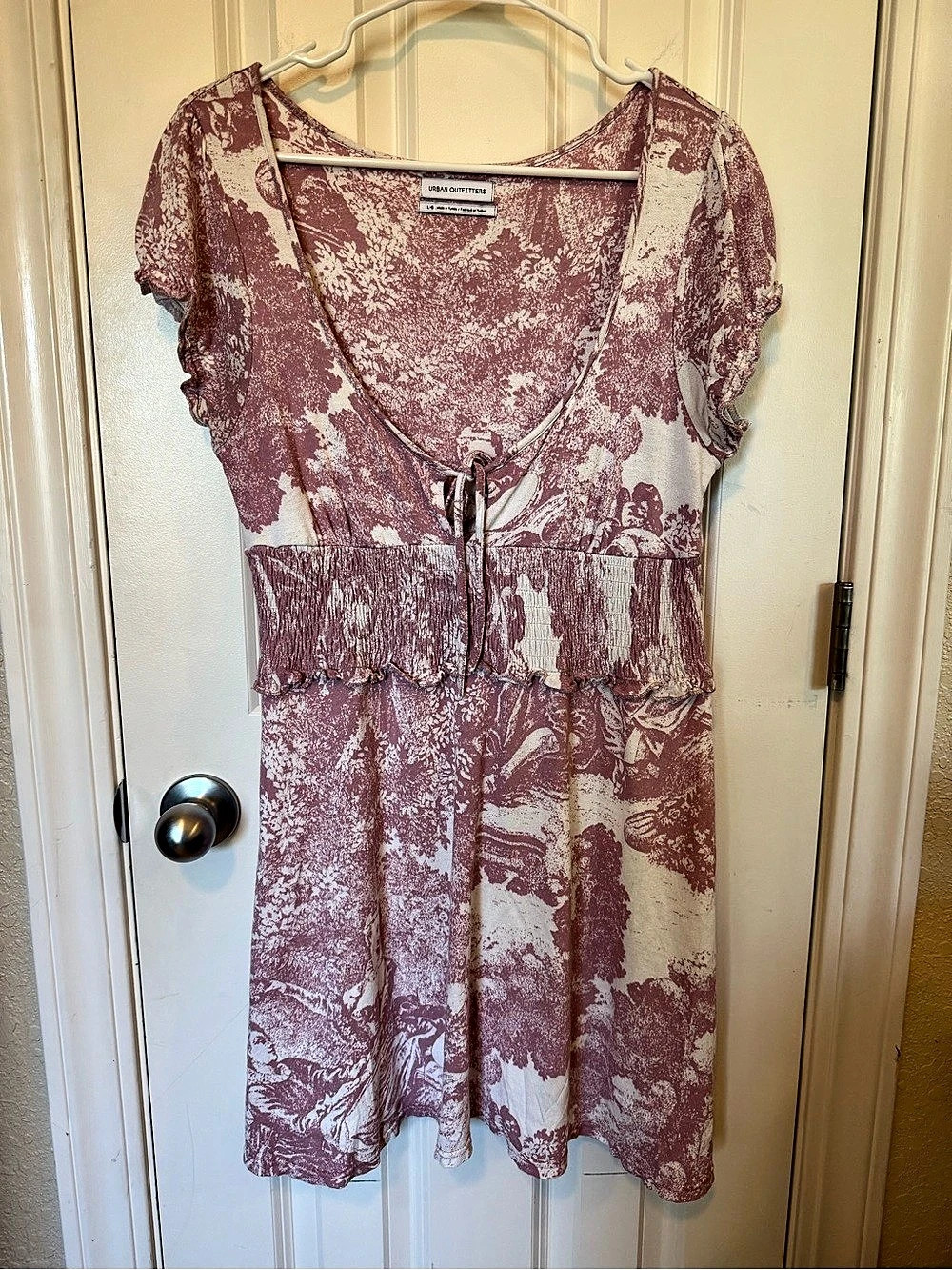 Urban Outfitters Laura Ashley x Urban Outfitters Penelope Toile Babydoll Dress